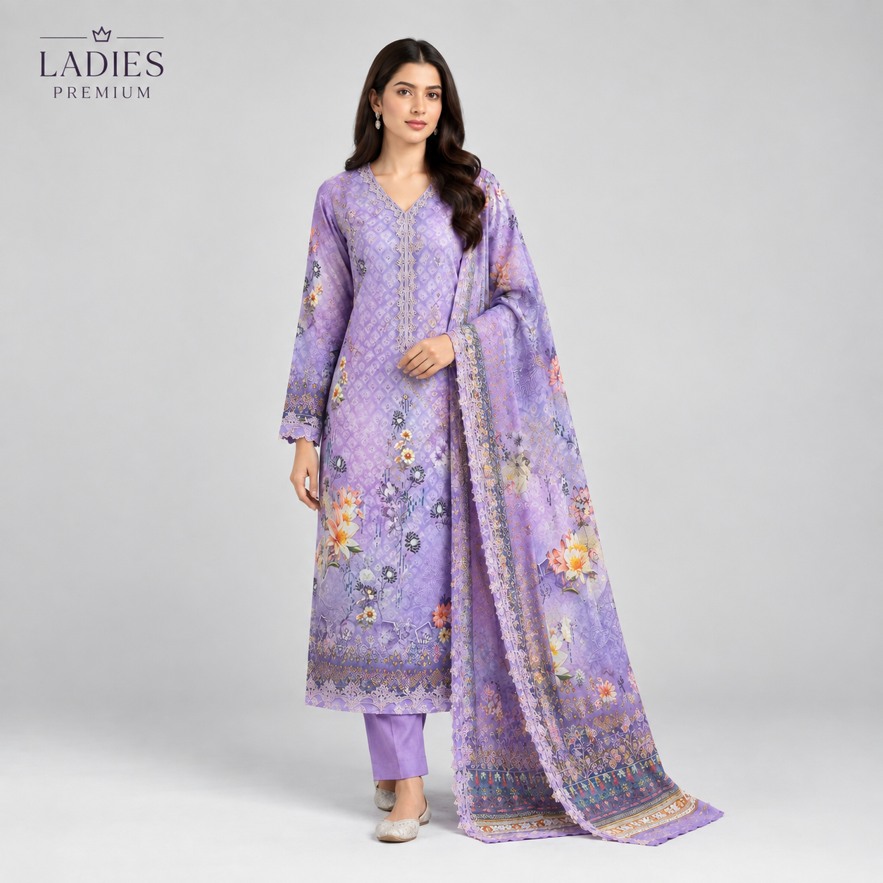 Blossom Premium Three Piece - Lavender